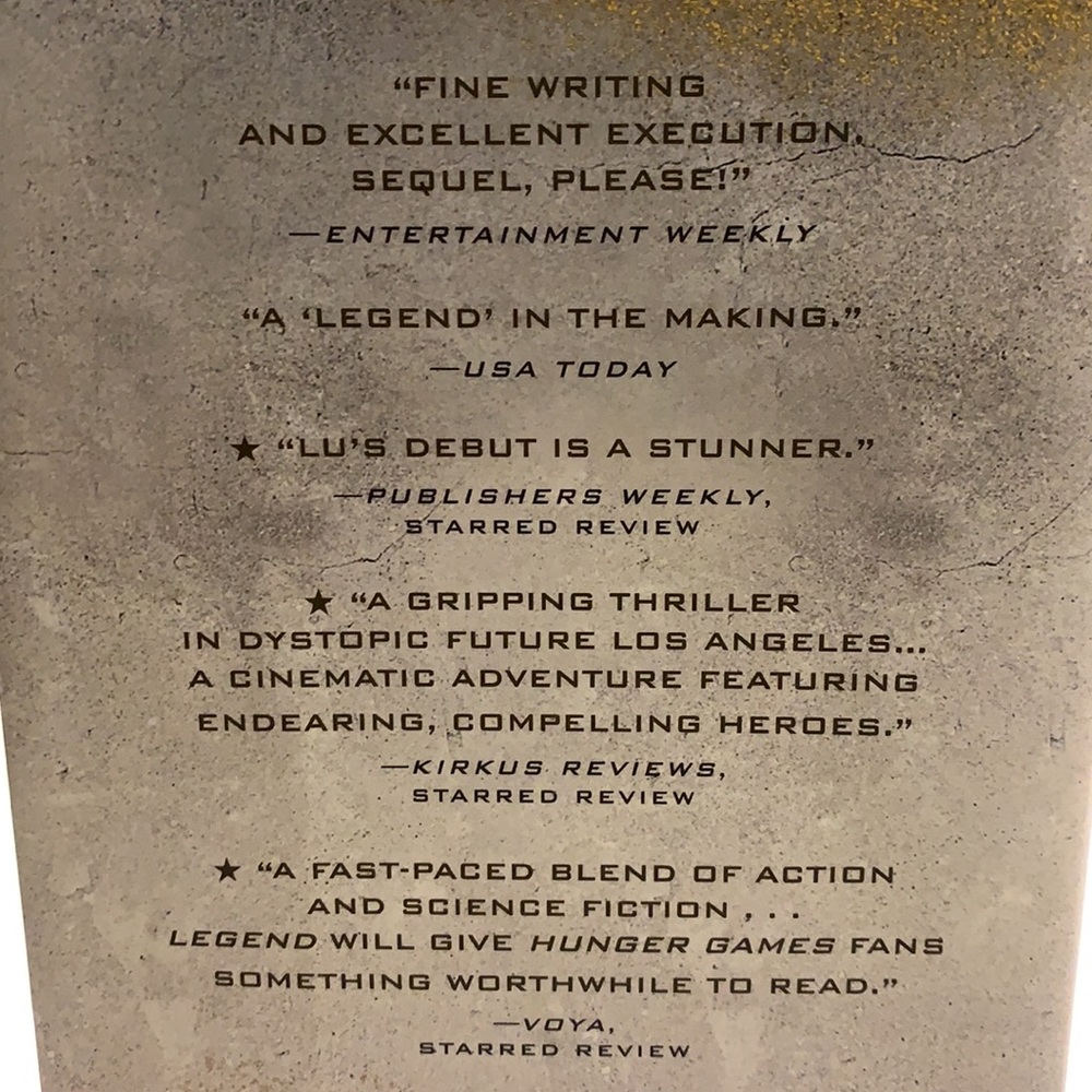 Dystopia. YA. Legend - Picture 4 of 6